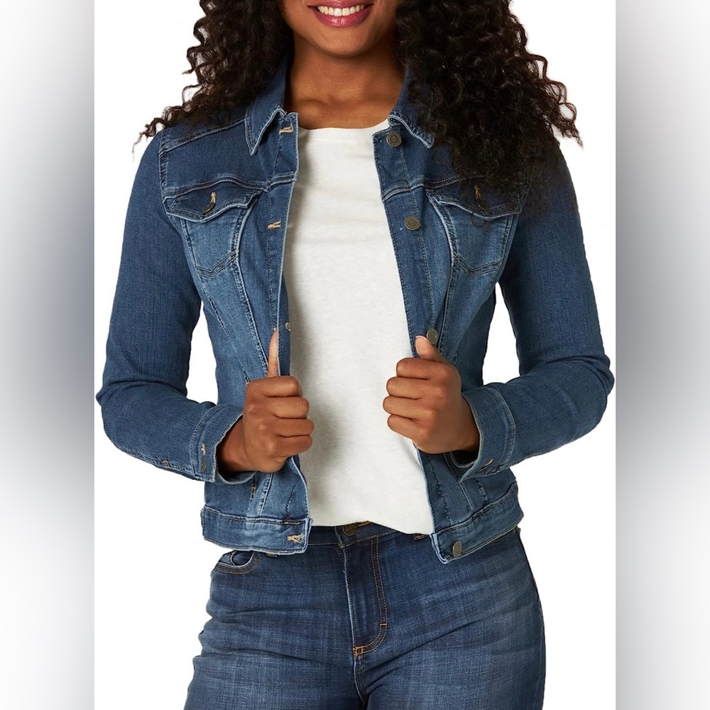Riders by Lee Indigo Denim Jacket - weathered/medium blue (XL)